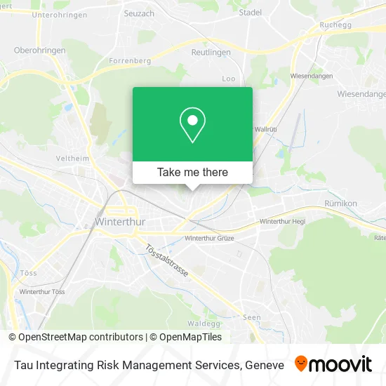 Tau Integrating Risk Management Services map