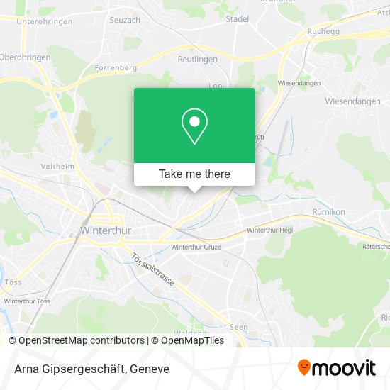 Arna Gipsergeschäft map