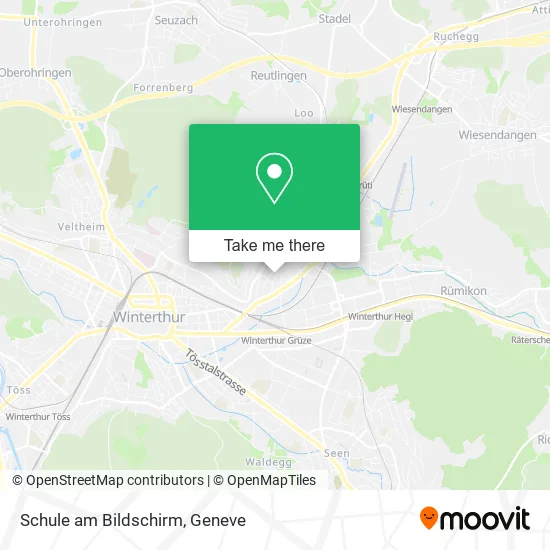 Schule am Bildschirm map