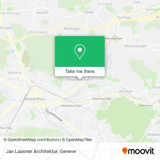 Jan Laasner Architektur map