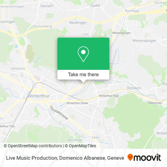 Live Music Production, Domenico Albanese map