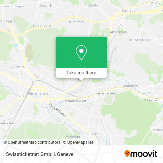 Swissticketnet GmbH map