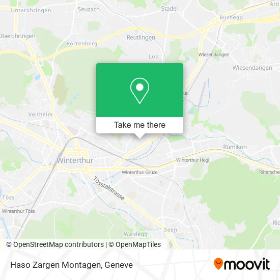 Haso Zargen Montagen map