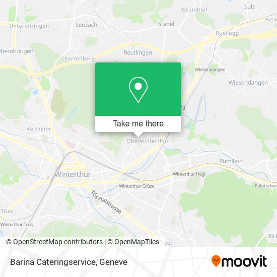 Barina Cateringservice map