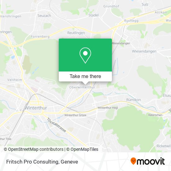 Fritsch Pro Consulting map