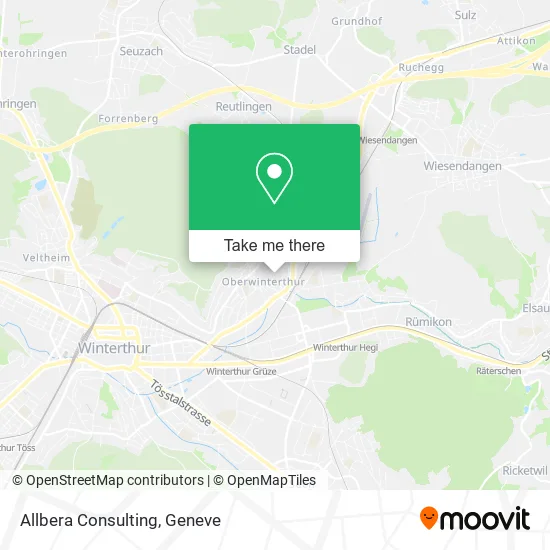 Allbera Consulting map