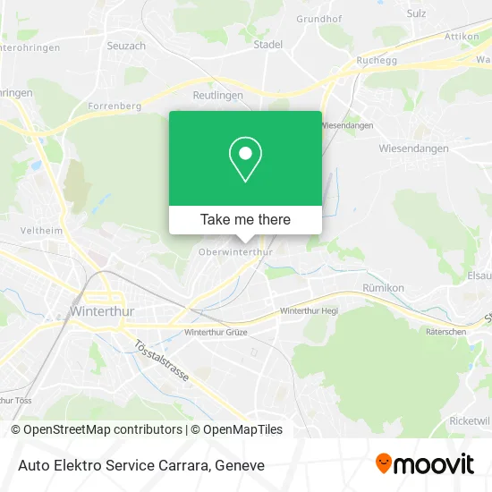 Auto Elektro Service Carrara map
