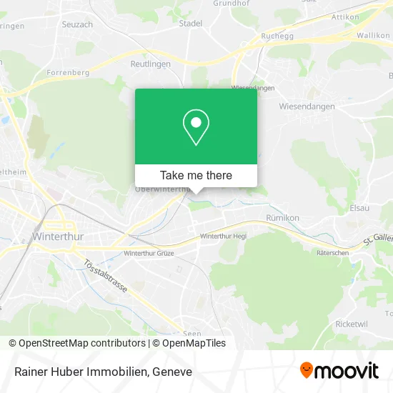 Rainer Huber Immobilien map