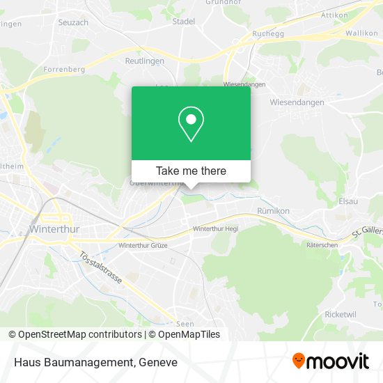 Haus Baumanagement map