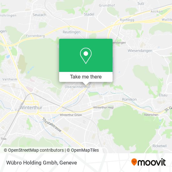 Wübro Holding Gmbh map