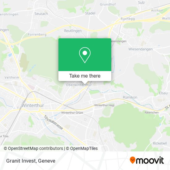 Granit Invest map