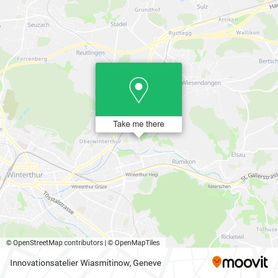 Innovationsatelier Wiasmitinow map