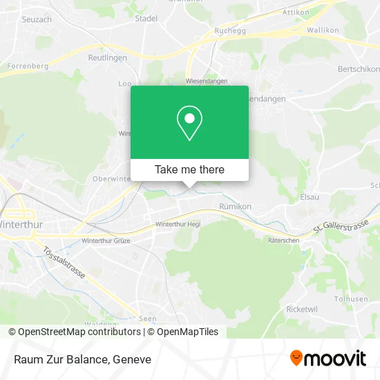 Raum Zur Balance map