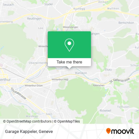 Garage Kappeler map