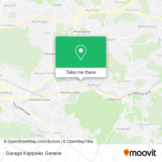 Garage Kappeler map