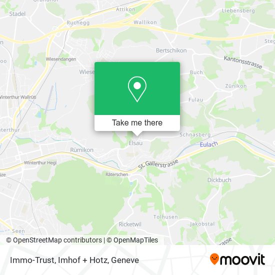 Immo-Trust, Imhof + Hotz map