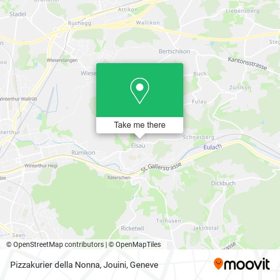 Pizzakurier della Nonna, Jouini map