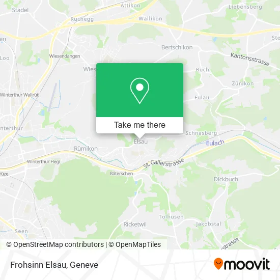 Frohsinn Elsau map