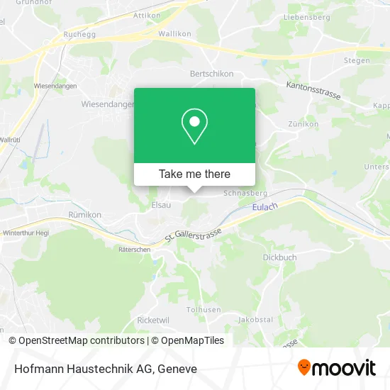 Hofmann Haustechnik AG map