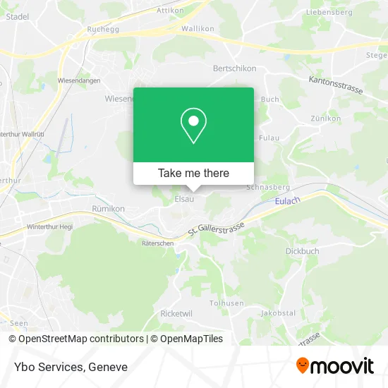 Ybo Services map