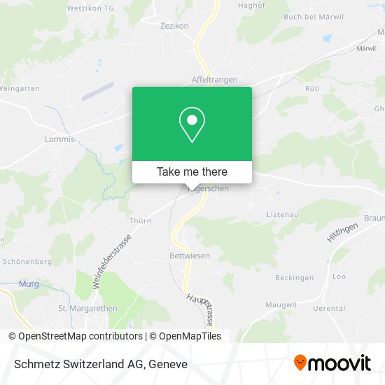 Schmetz Switzerland AG map