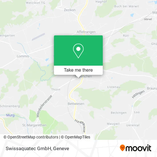 Swissaquatec GmbH map