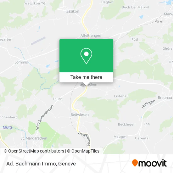 Ad. Bachmann Immo map