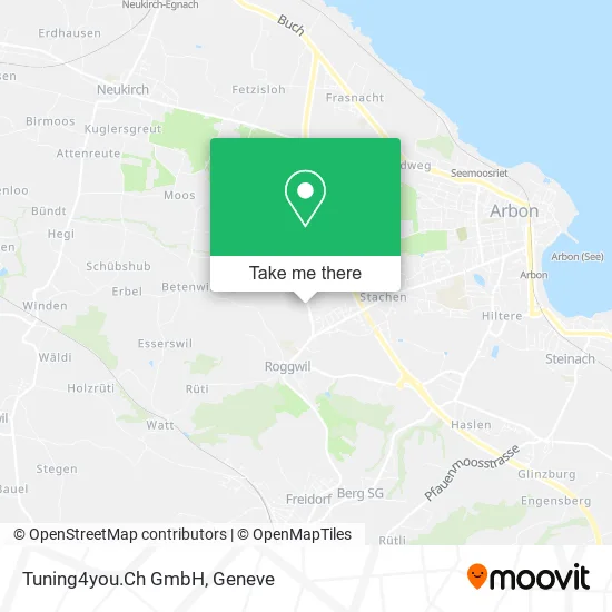 Tuning4you.Ch GmbH map