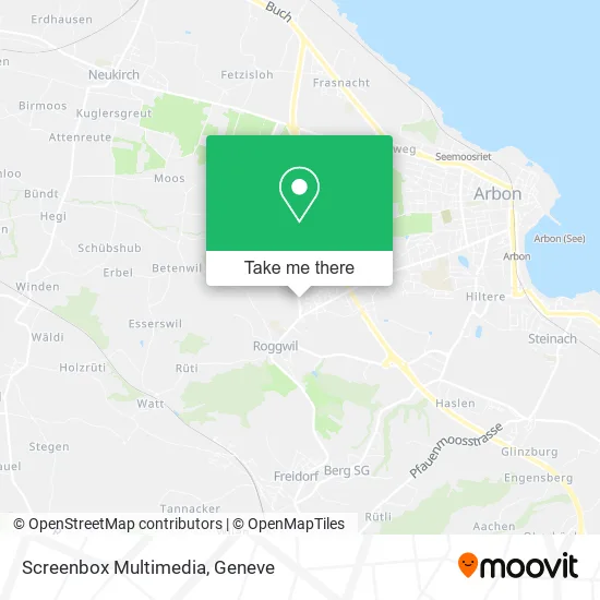 Screenbox Multimedia map