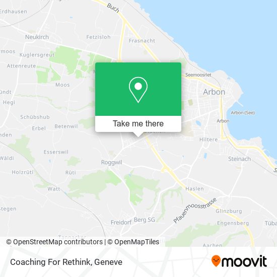 Coaching For Rethink map