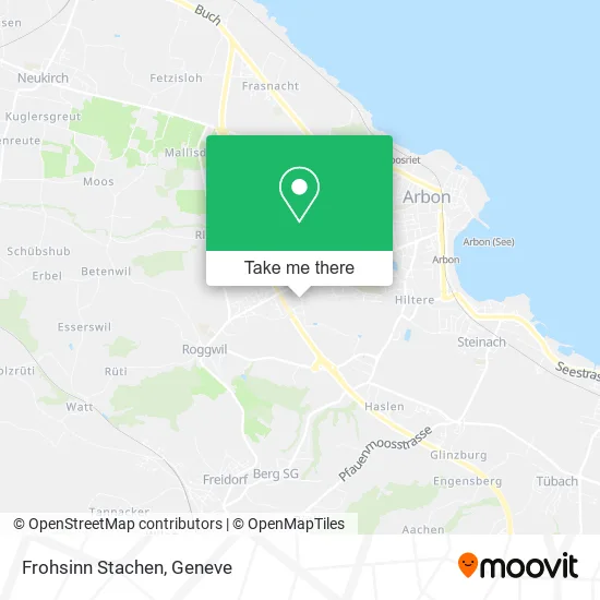 Frohsinn Stachen map