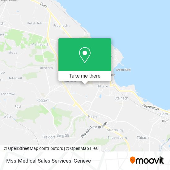 Mss-Medical Sales Services map