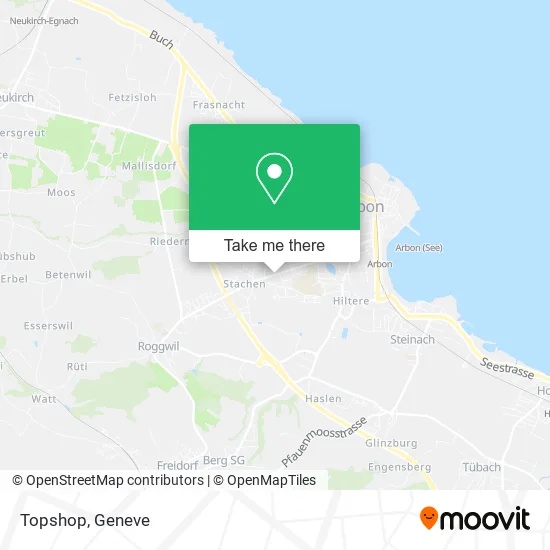 Topshop map