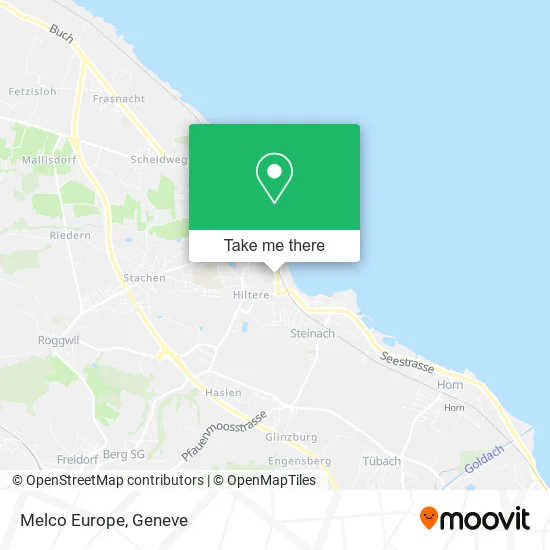 Melco Europe map