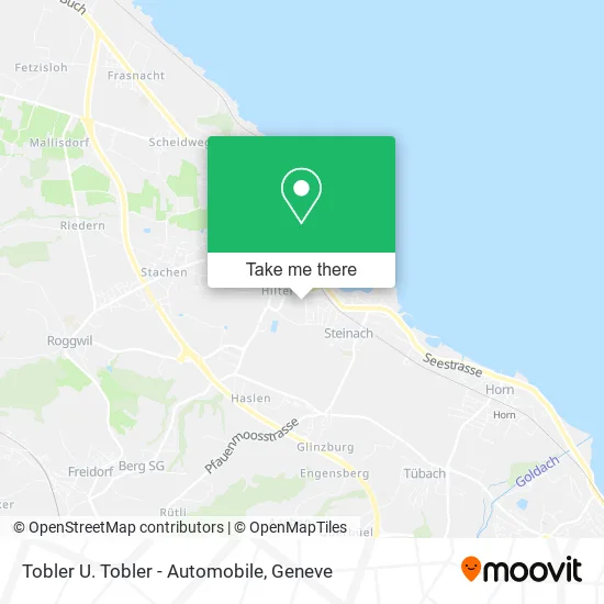 Tobler U. Tobler - Automobile map