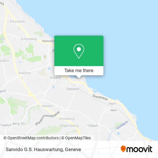 Sanvido G.S. Hauswartung map