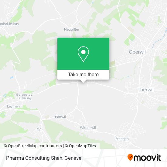 Pharma Consulting Shah map