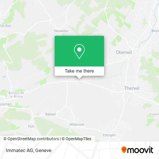 Immatec AG map