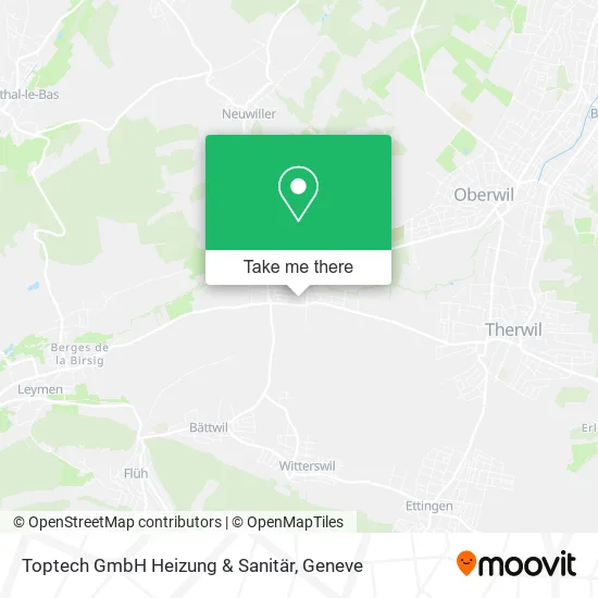 Toptech GmbH Heizung & Sanitär map