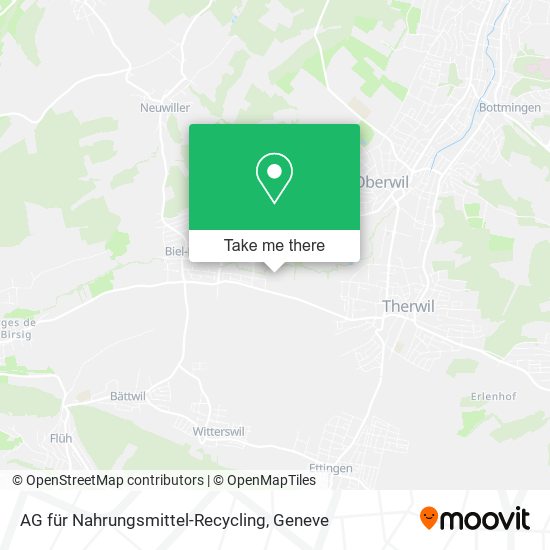 AG für Nahrungsmittel-Recycling map