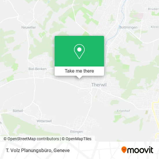 T. Volz Planungsbüro map