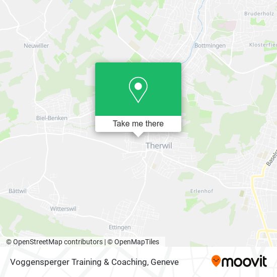 Voggensperger Training & Coaching Karte