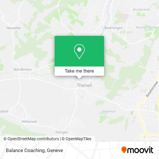 Balance Coaching map