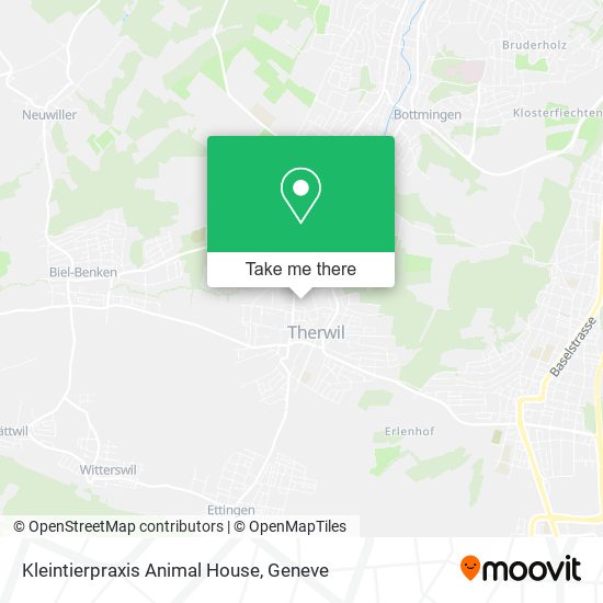 Kleintierpraxis Animal House map