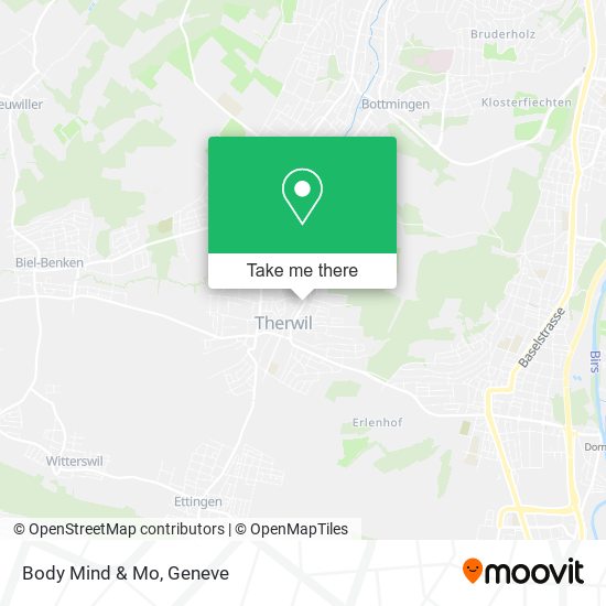 Body Mind & Mo map