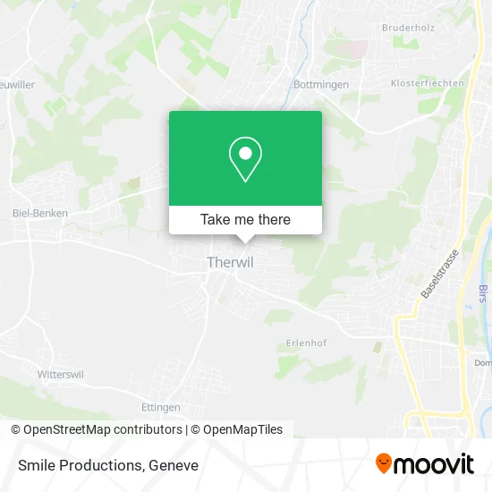Smile Productions map