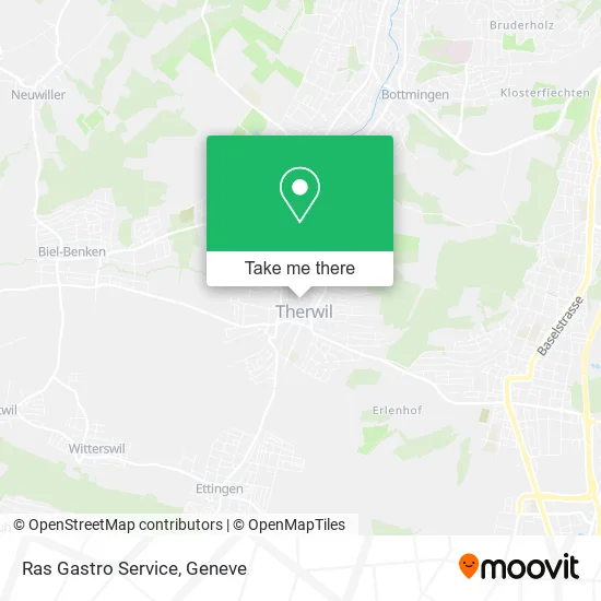 Ras Gastro Service map