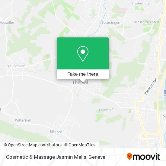 Cosmetic & Massage Jasmin Melis map