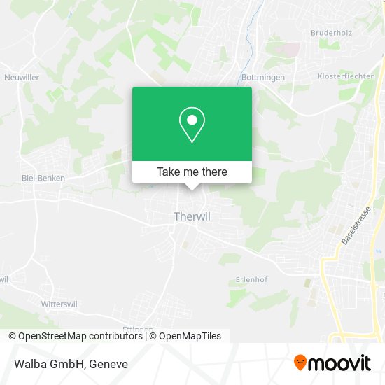 Walba GmbH map