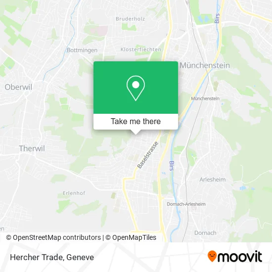 Hercher Trade map
